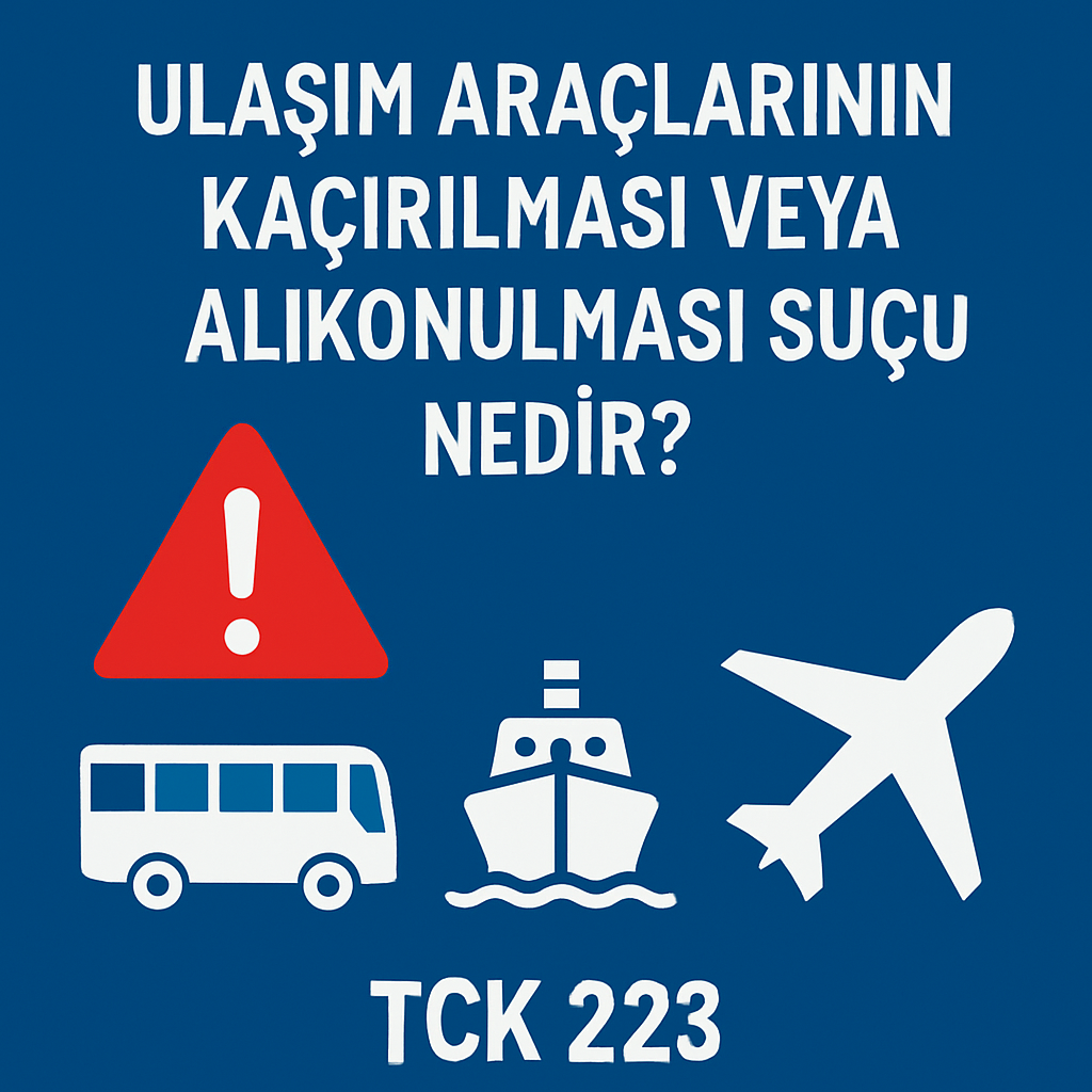 Ulaşım Araçlarının Kaçırılması veya Alıkonulması Suçu