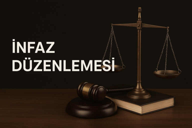 infaz düzenlemesi 2025