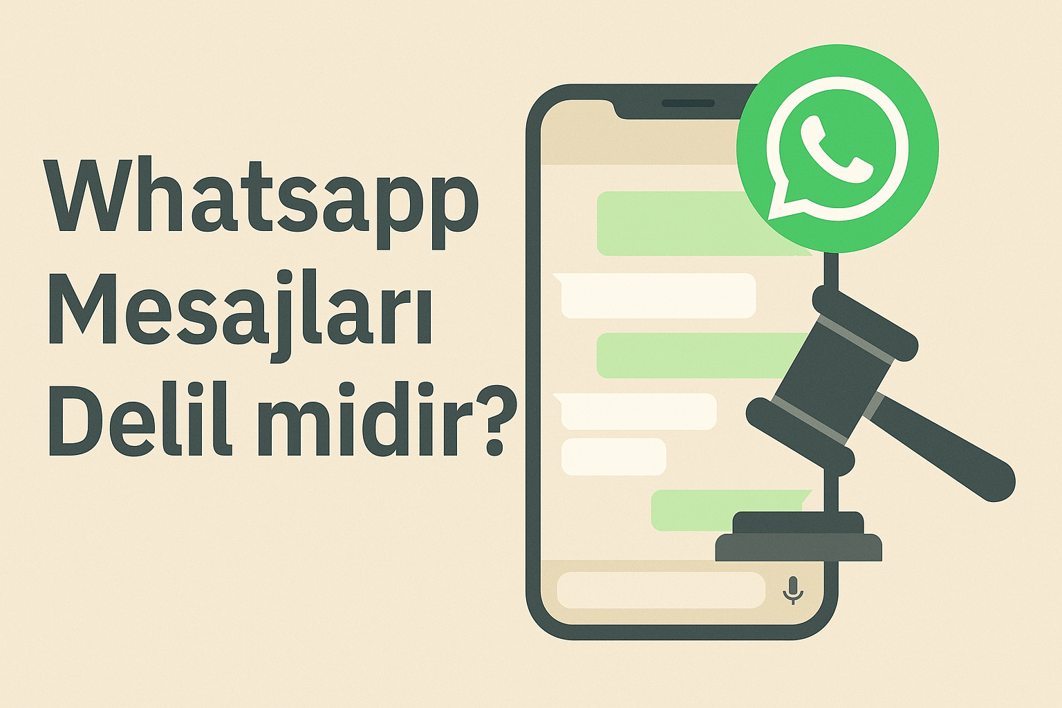 Whatsapp Mesajları Delil Mi?
